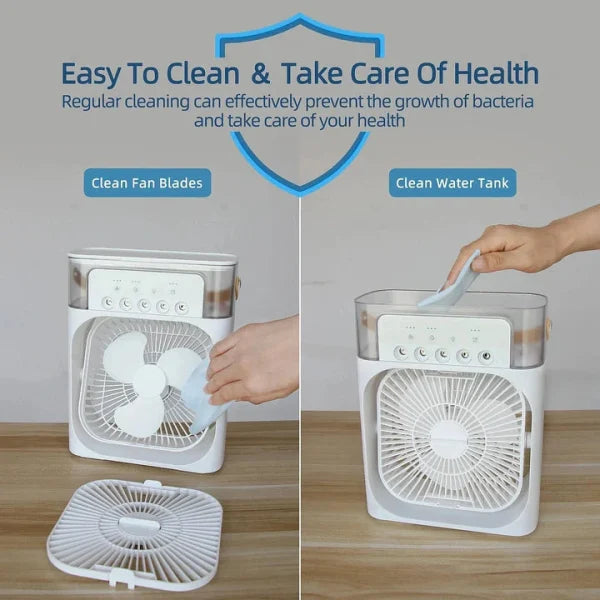 10 Inch Big Size Portable Air Conditioner Fan Usb Electric Fan - Elite Chooice