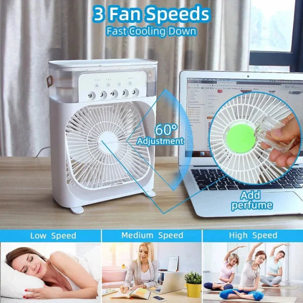 10 Inch Big Size Portable Air Conditioner Fan Usb Electric Fan - Elite Chooice