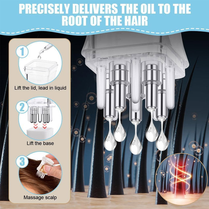 10ml Scalp Applicator Mini Head Massager Roller - Elite Chooice