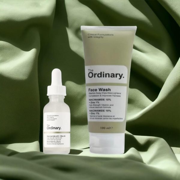 The Ordinary Face Wash Azelaic Acid Suspension 10% & Niacinamide Serum - Elite Chooice