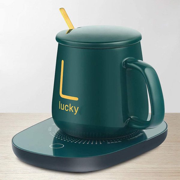 Ceramic Coffee Cup With Automatic Heating Pad - Elite Chooice