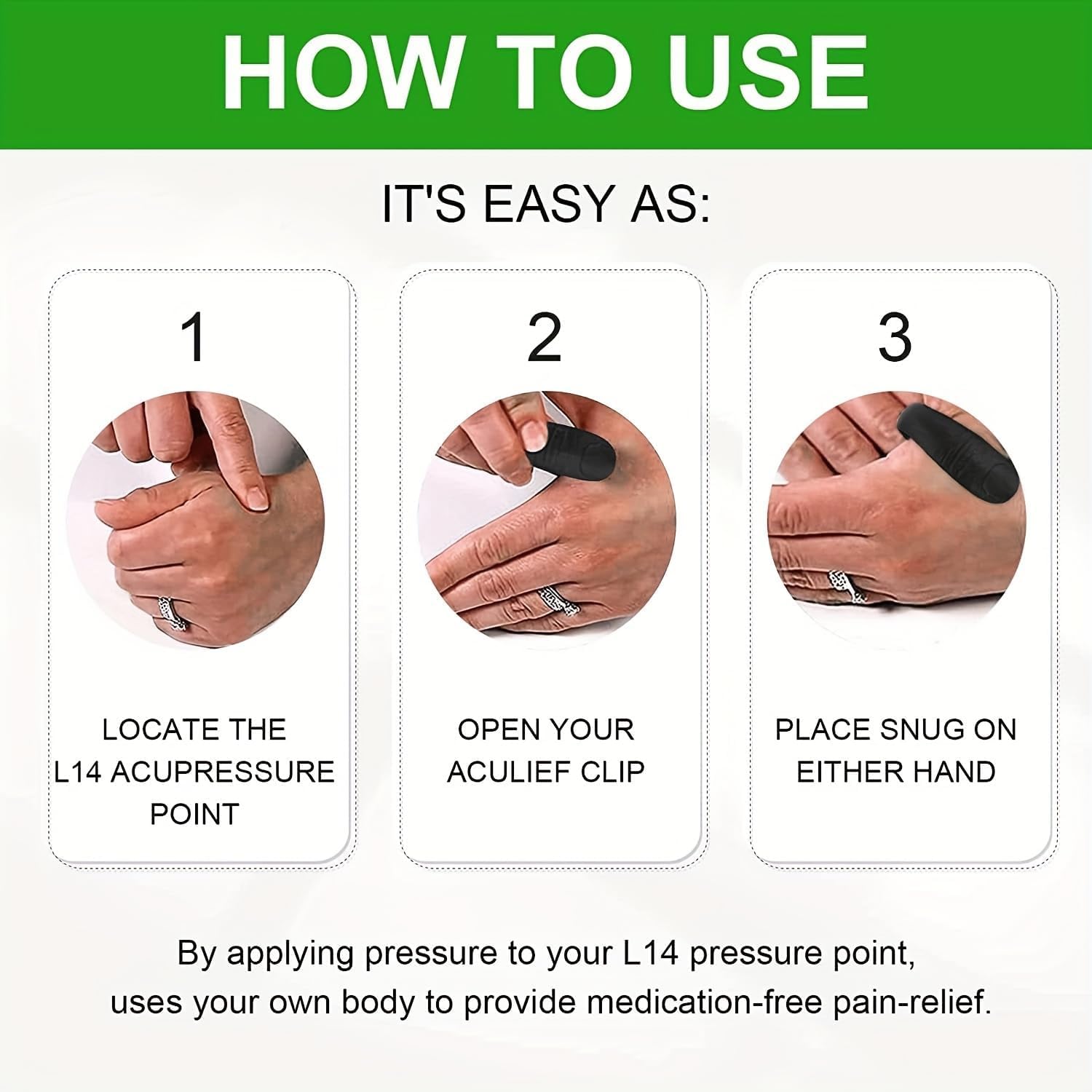 Original – Sugar Control Li4 Acupressure Point Clip - Elite Chooice
