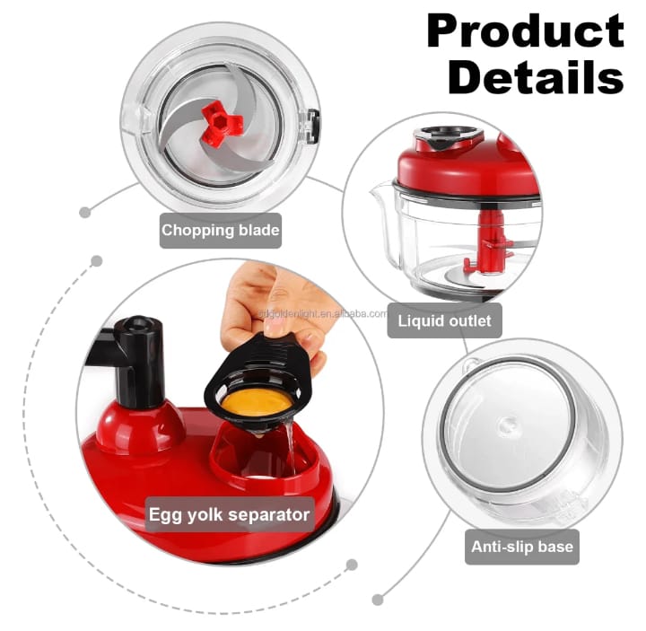 Manual Hand Multifunction Speedy Vegetable - Elite Chooice