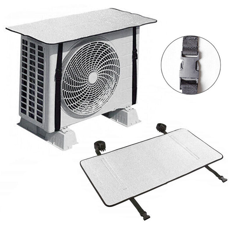 AC Outdoor Unit Protector Aluminium Cover With Straps - Elite Chooice