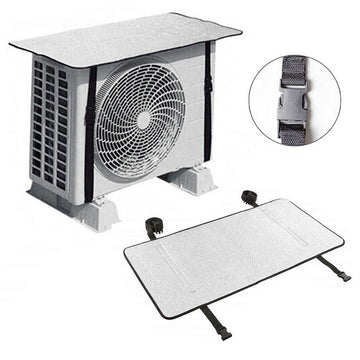 AC Outdoor Unit Protector Aluminium Cover With Straps - Elite Chooice