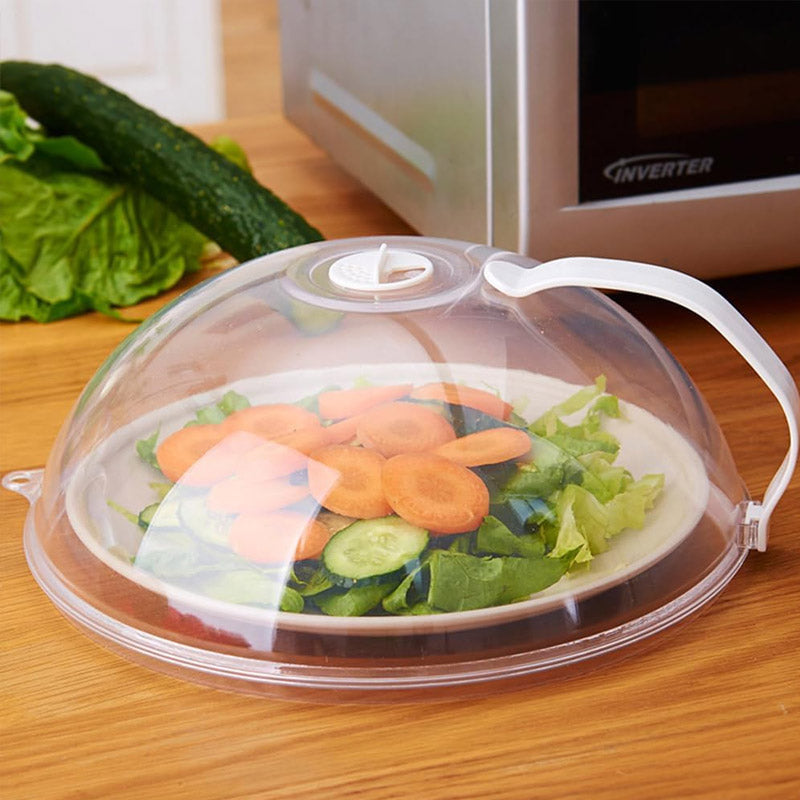 Microwave Splatter Cover With Handle - Elite Chooice