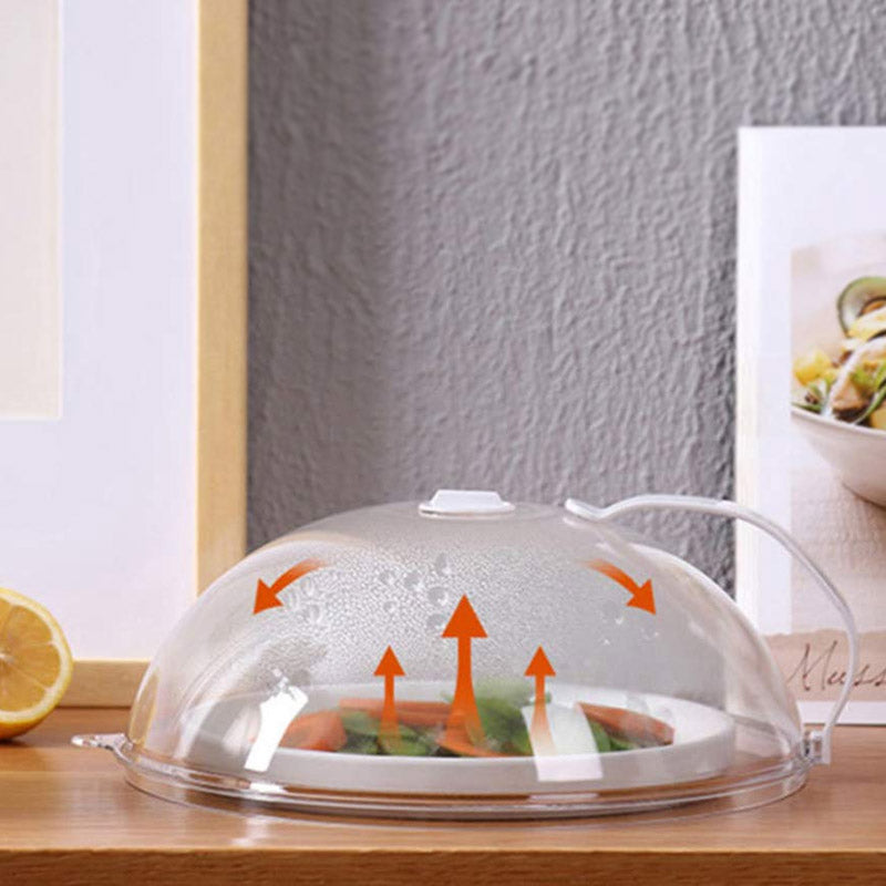 Microwave Splatter Cover With Handle - Elite Chooice