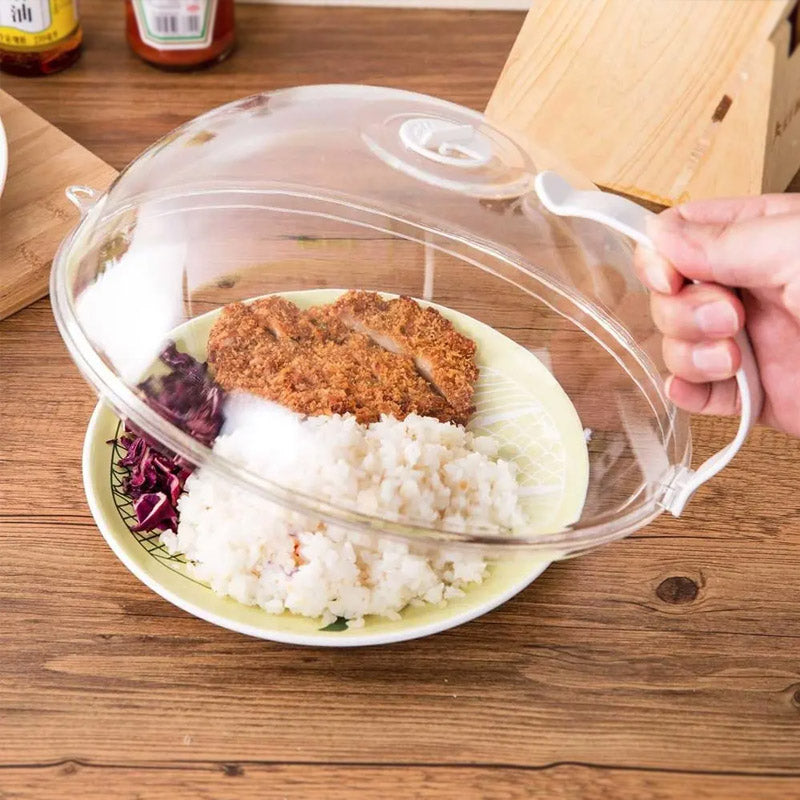 Microwave Splatter Cover With Handle - Elite Chooice