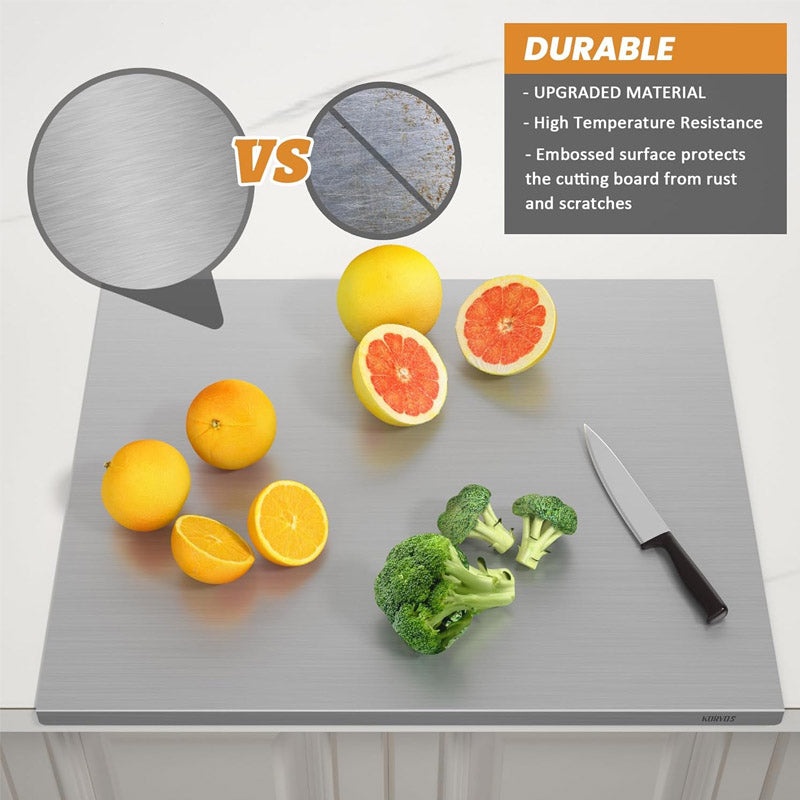 Stainless Steel Cutting Board-Large - Elite Chooice