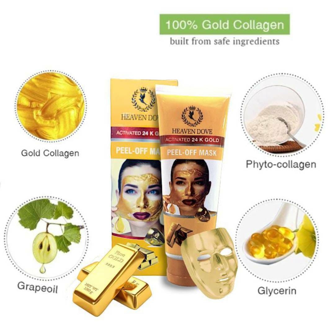 Original Heaven Dove 24k Gold Peel Off Mask - Elite Chooice
