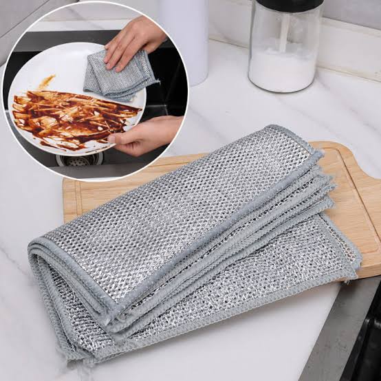 Dish Washing Rugs For Wet And Dry, Metal Wire Dish Towels For Kitchen - Elite Chooice