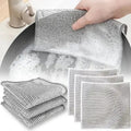 Dish Washing Rugs For Wet And Dry, Metal Wire Dish Towels For Kitchen - Elite Chooice