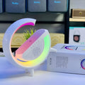 G Shaped Rgb Light Table Lamp With Wireless Charger - Elite Chooice